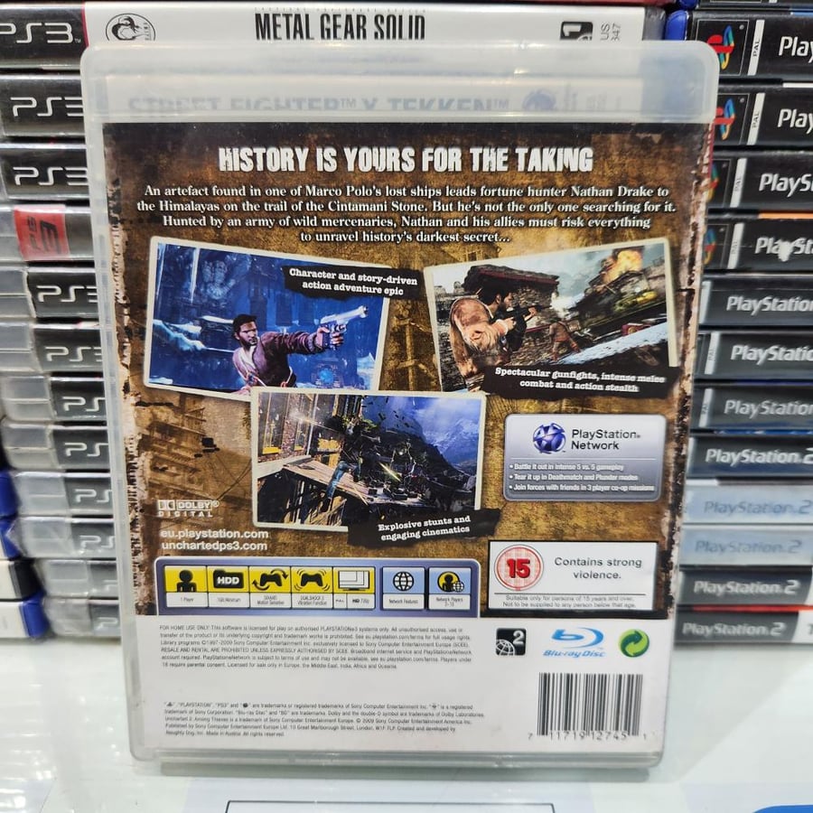 PS3 uncharted 2 among thieves