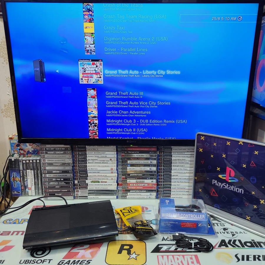 Ps3 جهاز بلاستيشن ثري مبرمج
