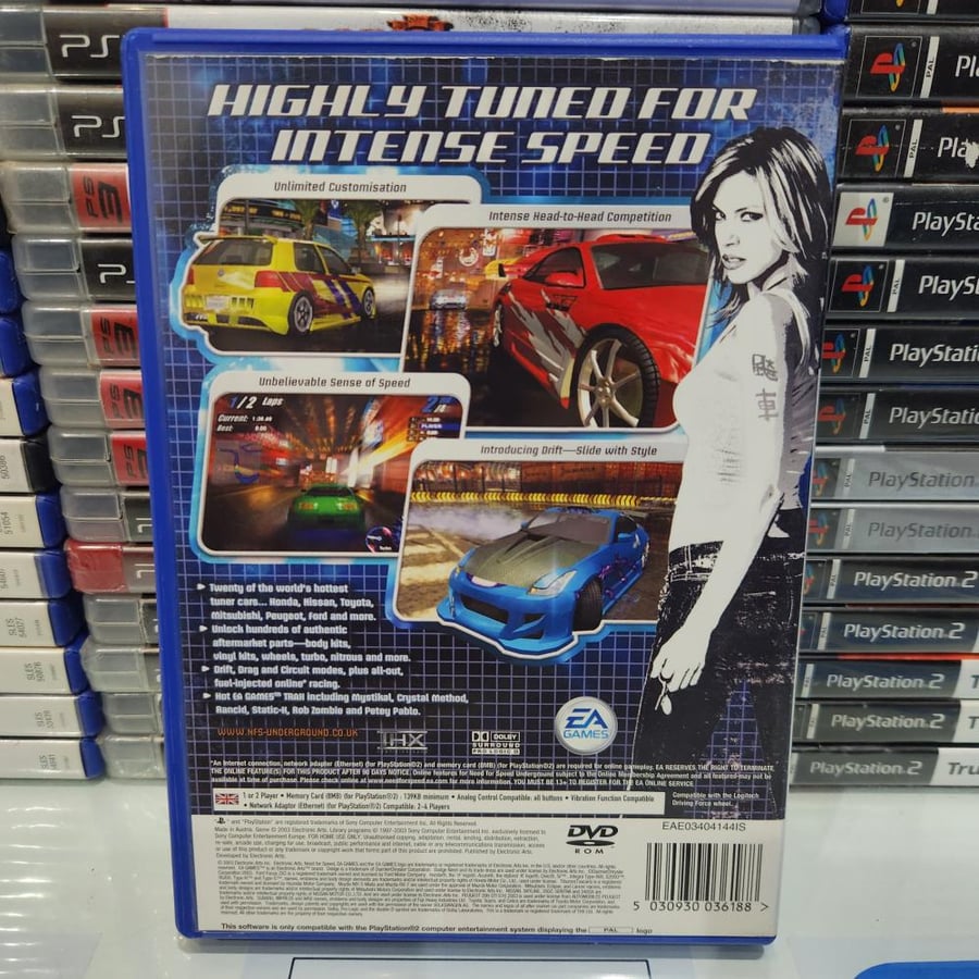 PS2 need for speed underground