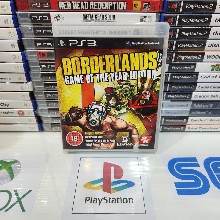 PS3 borderlands game of the year edition