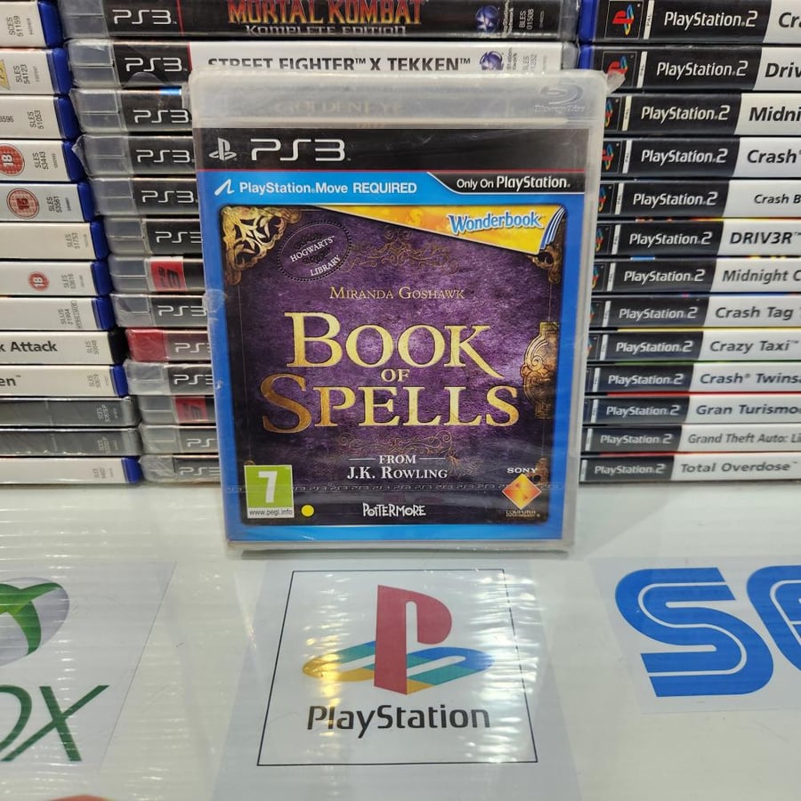 PS3 Wonder book  book of spells جديد