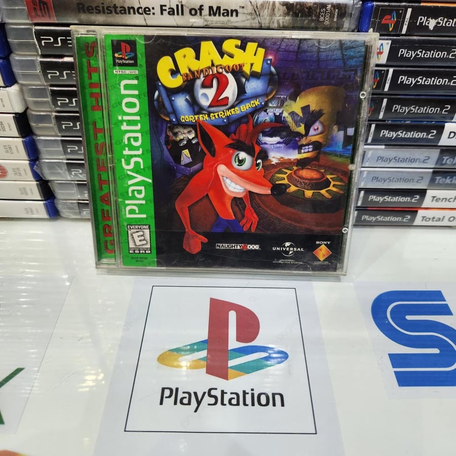 PS1 crash bandicoot 2