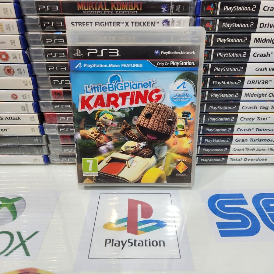 PS3 little big planet karting