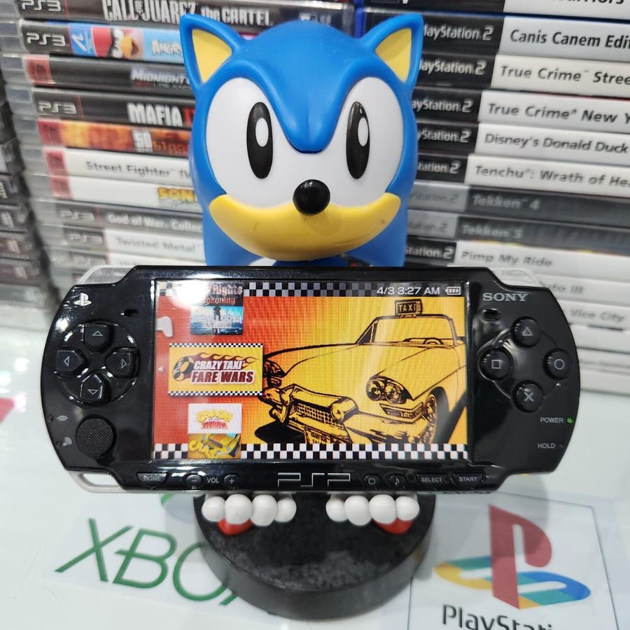 PSP جهاز بي اس بي مبرمج بداخله ١٤٠٠ لعبة ( سليم موديل ٢٠٠٠ )