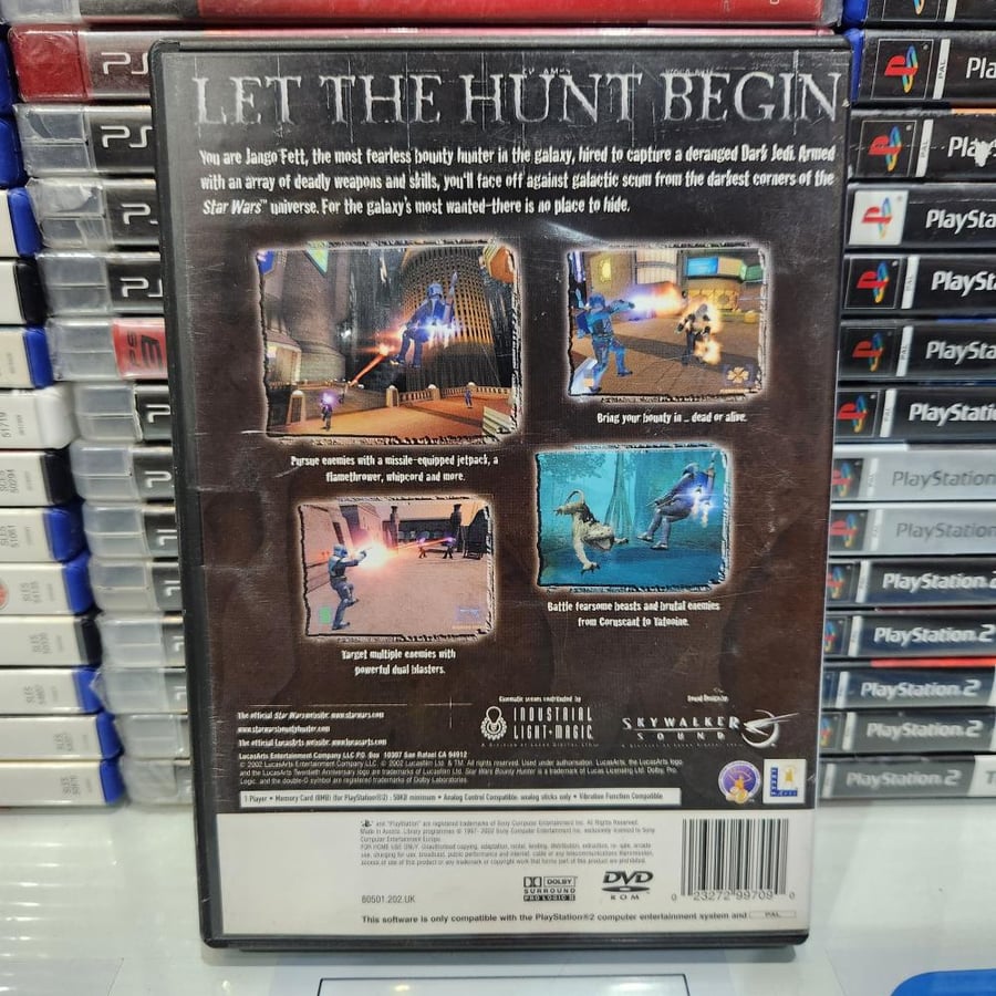 PS2 star wars bounty hunter