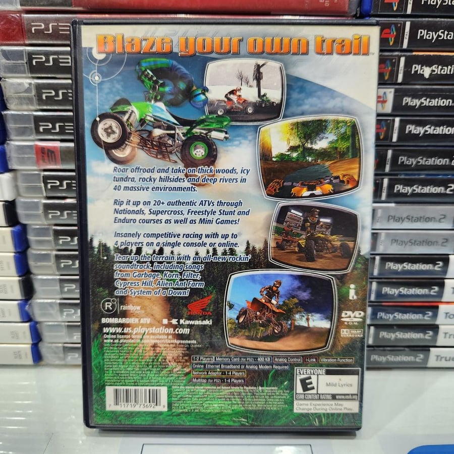 PS2 atv offroad fury 2