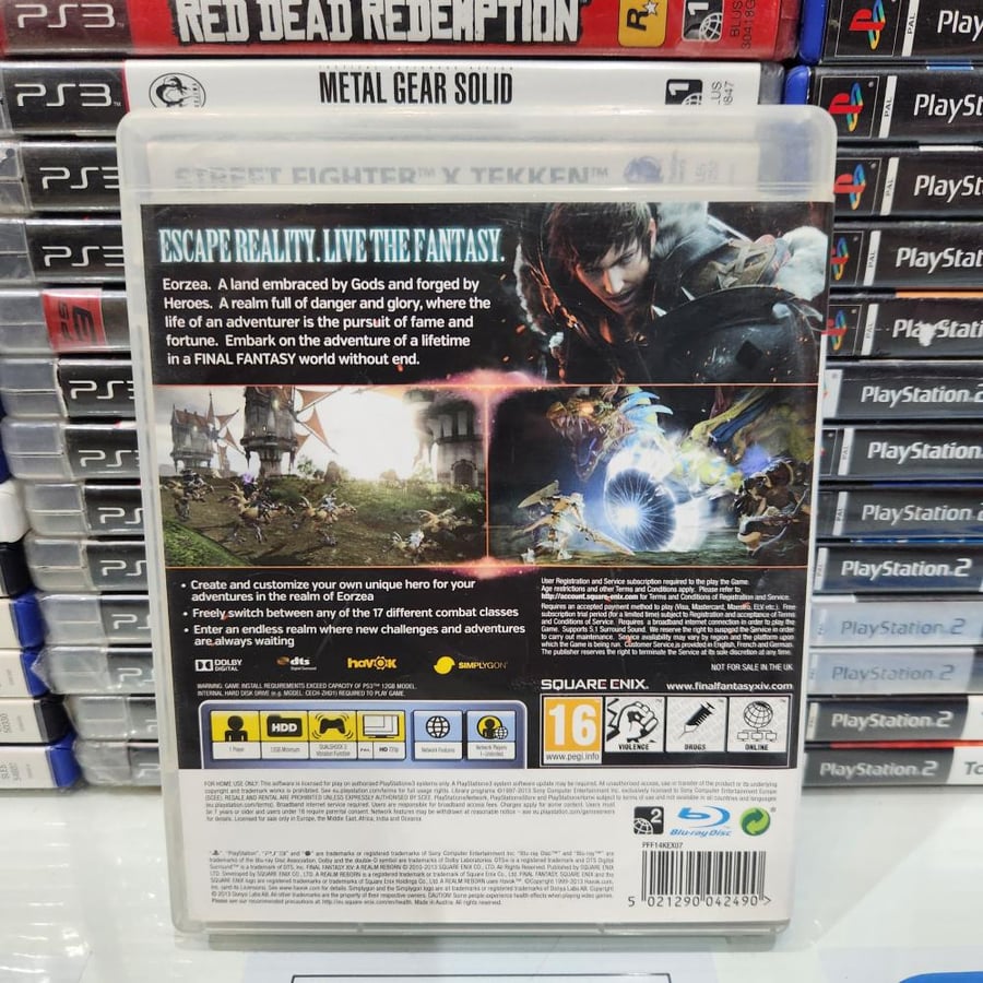 PS3 final Fantasy xiv