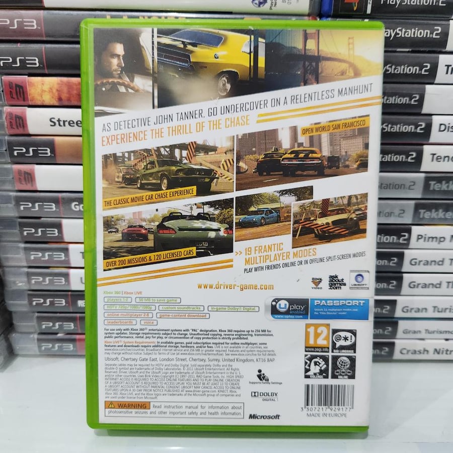 XBOX360 driver san francisco