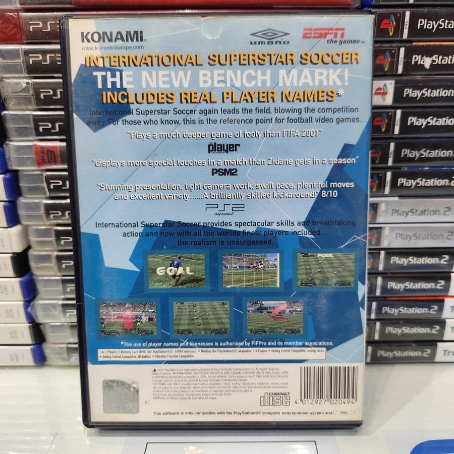 PS2 international superstar soccer