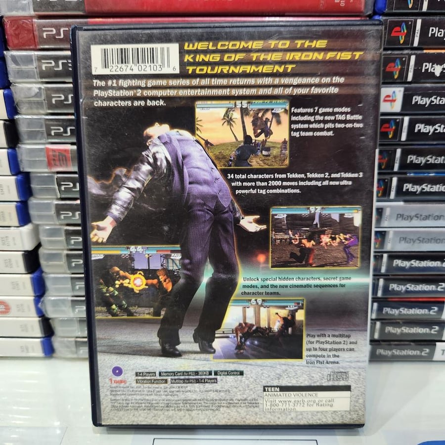 PS2 tekken tag tournament