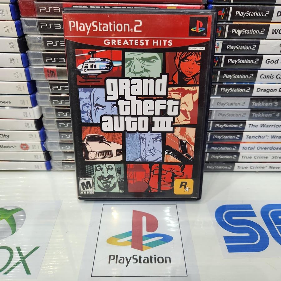 PS2 grand theft auto 3