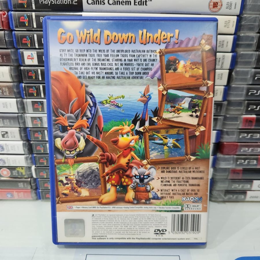 PS2 ty the tasmanian tiger