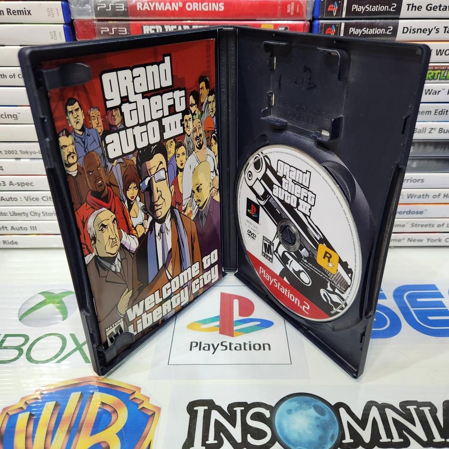 PS2 grand theft auto 3