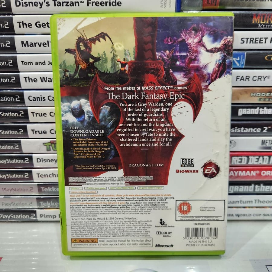 XBOX360 dragon age Origins