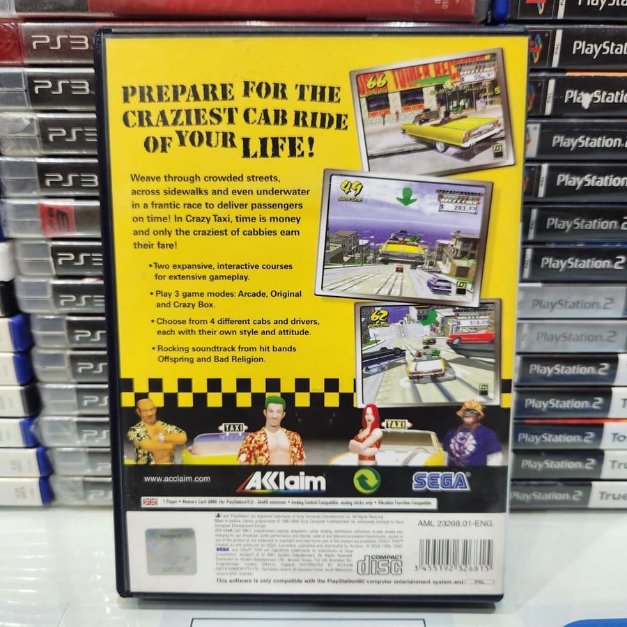 PS2 crazy taxi
