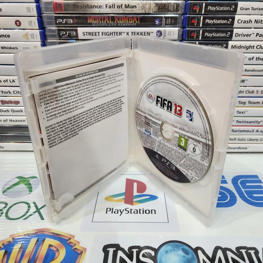 PS3 fifa 13 يوجد ضرر بالغلاف الخارجي