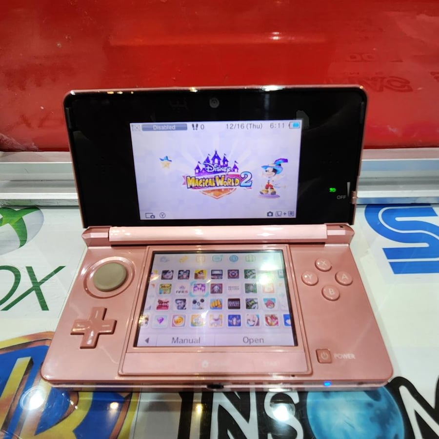 3ds جهاز نينتندو ثري دي اس 3ds مبرمج