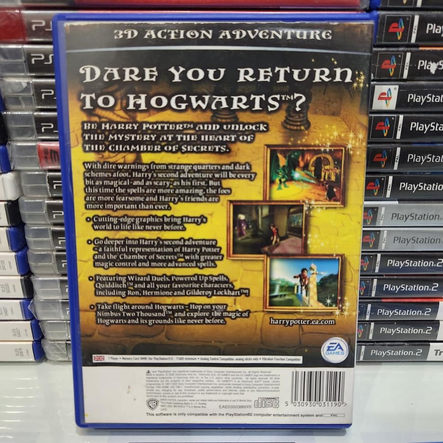 PS2 harry potter and the chamber of secrets