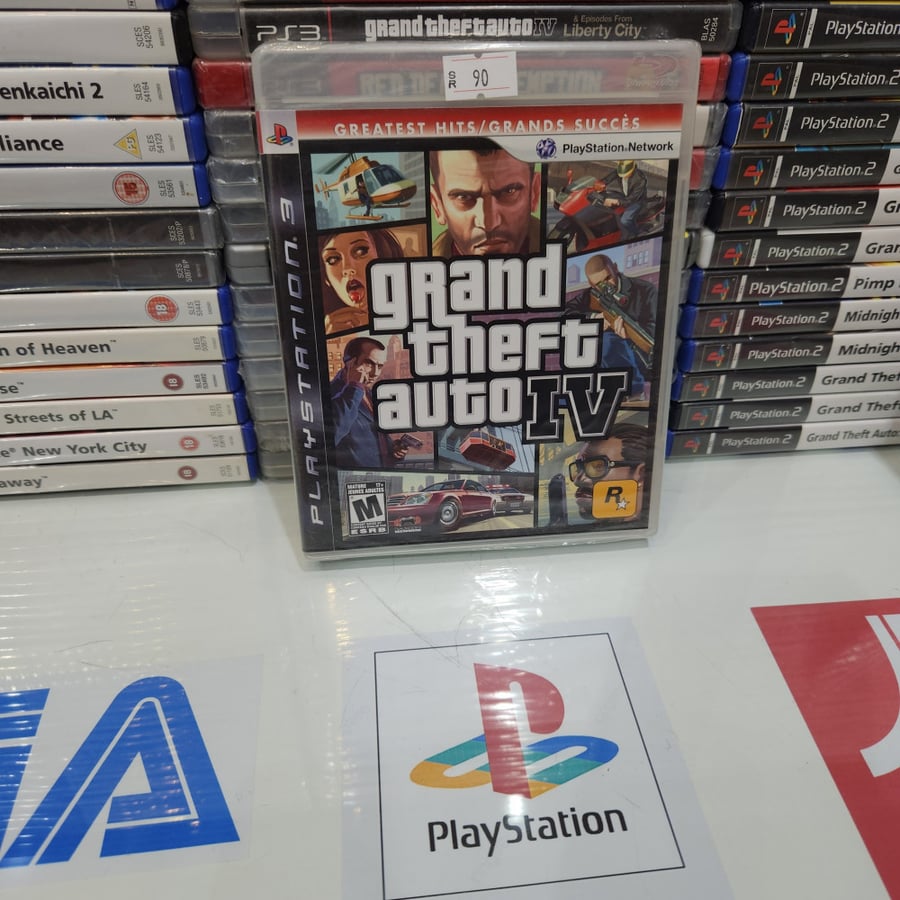 Ps3 grand theft auto iv جديد