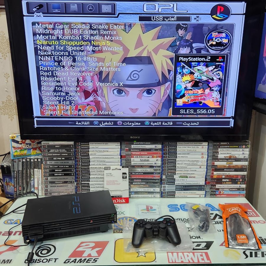 PS2 جهاز بلاستيشن تو مبرمج