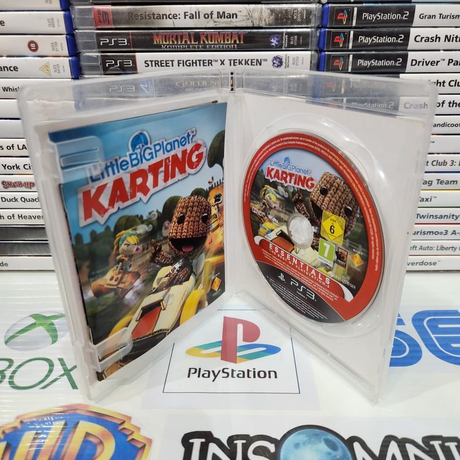 PS3 little big planet karting