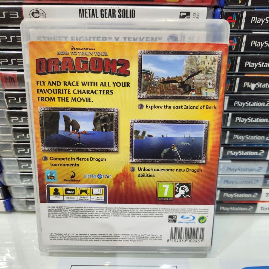 PS3 how to train your dragon 2