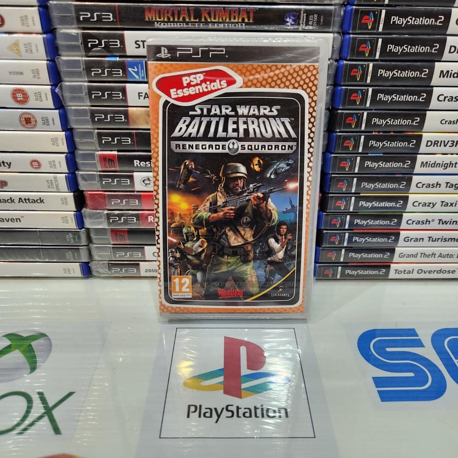 PSP Star Wars battlefront renegade squadron جديد