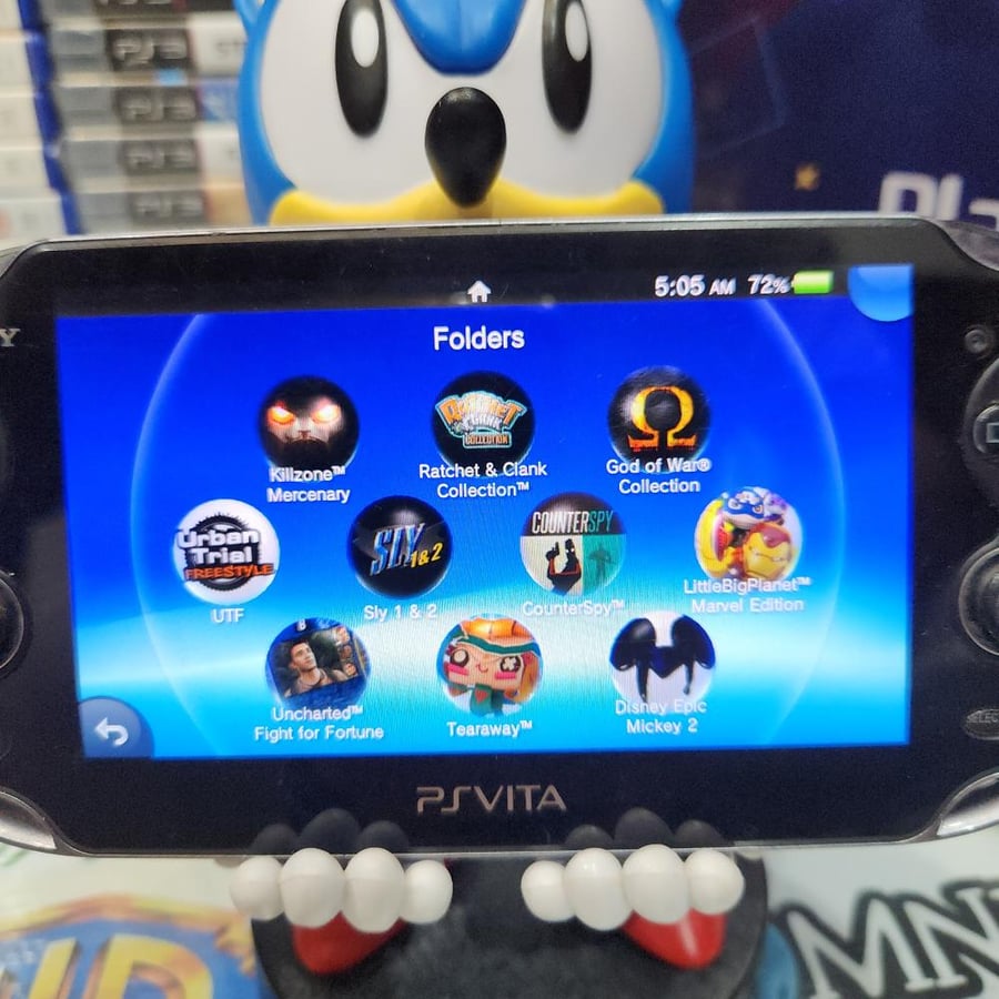 PS VITA جهاز بي اس فيتا مبرمج موديل 1000 (فات)