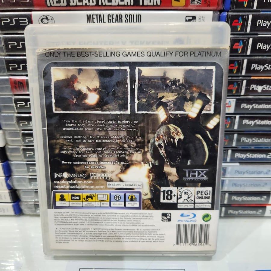 PS3 resistance fall of man
