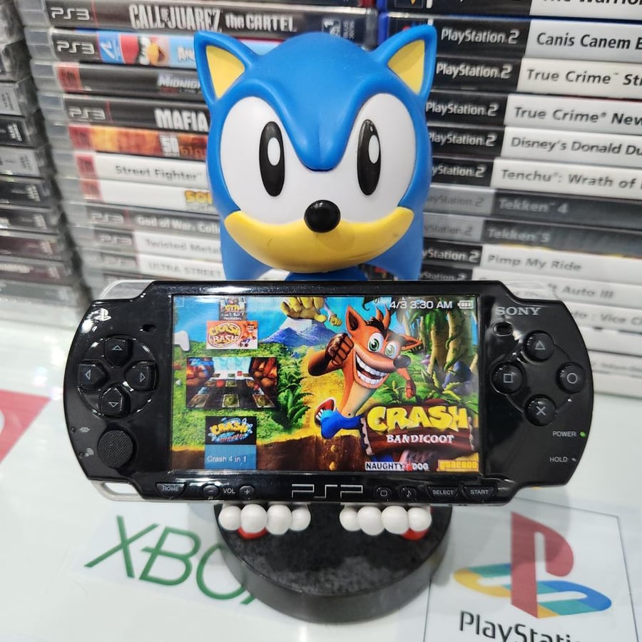 PSP جهاز بي اس بي مبرمج بداخله ١٤٠٠ لعبة ( سليم موديل ٢٠٠٠ )