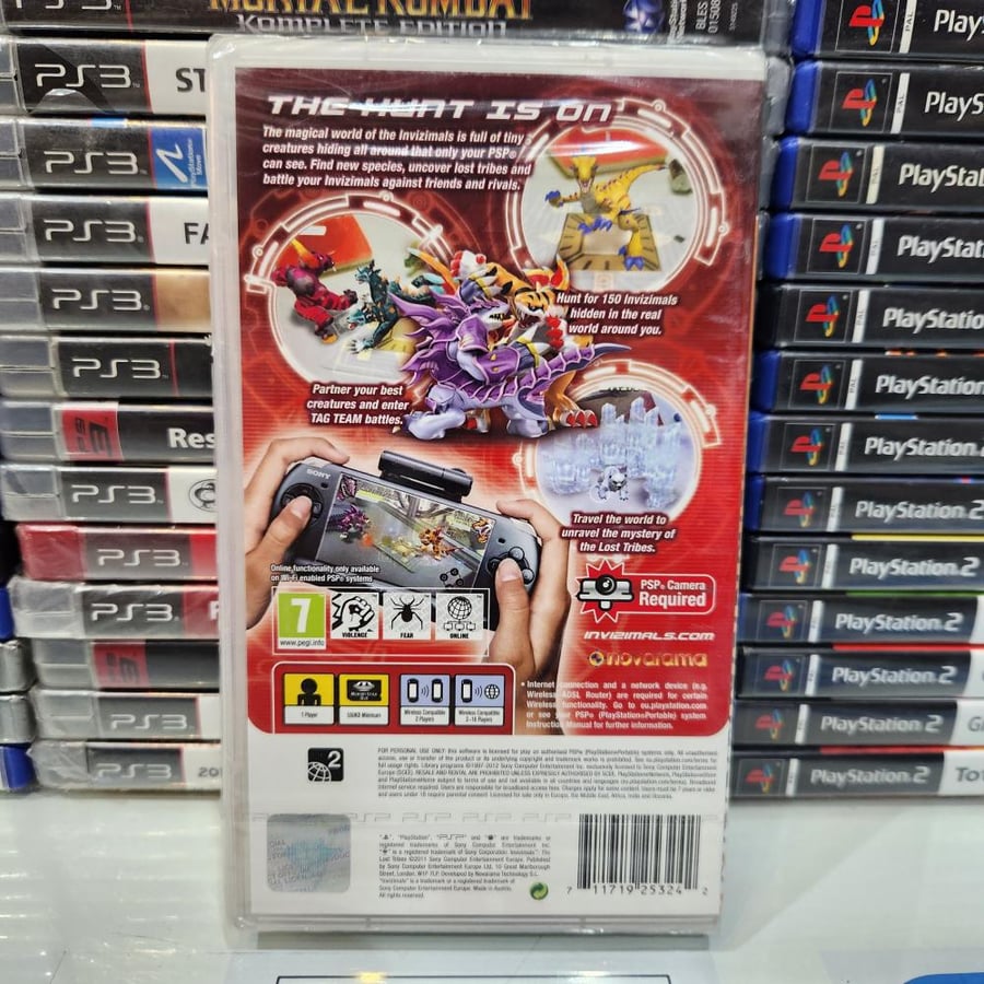 PSP Invisimals the lost tribes جديد