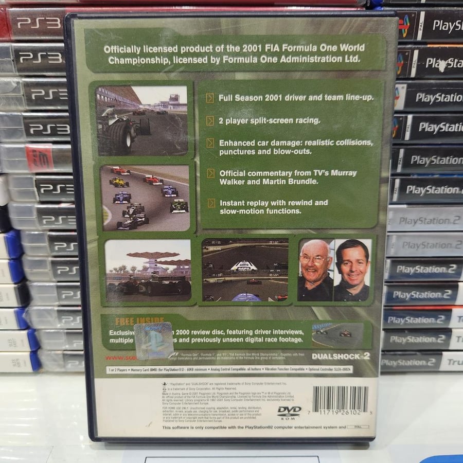 PS2 formula one 2001