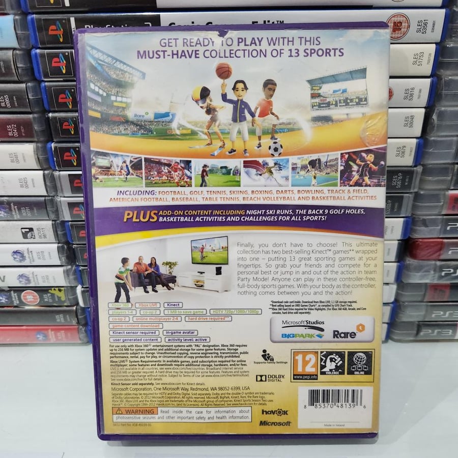 XBOX360 Kinect sports