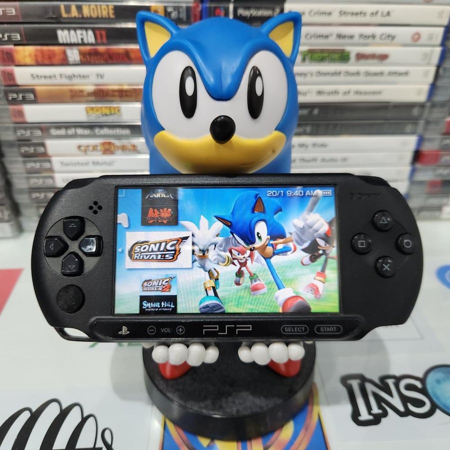 PSP جهاز بي اس بي مبرمج بداخله ١٤٠٠ لعبة ( موديل ستريت )