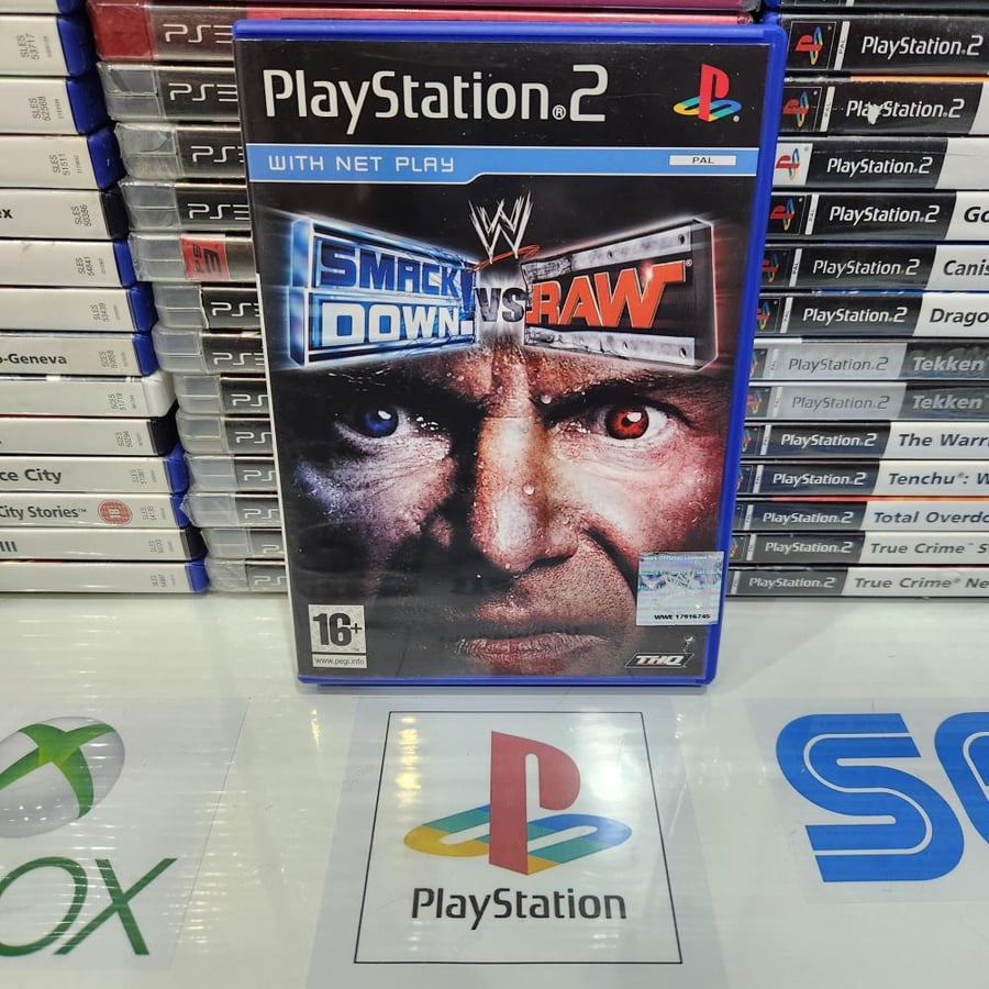 PS2 smack down vs raw PS2 smack down vs raw