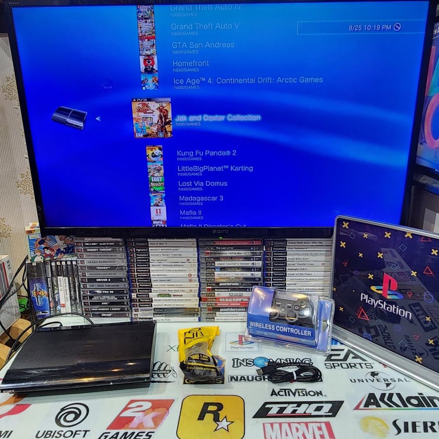 PS3 بلاستيشن ثري حجم  ون تيرا مبرمج