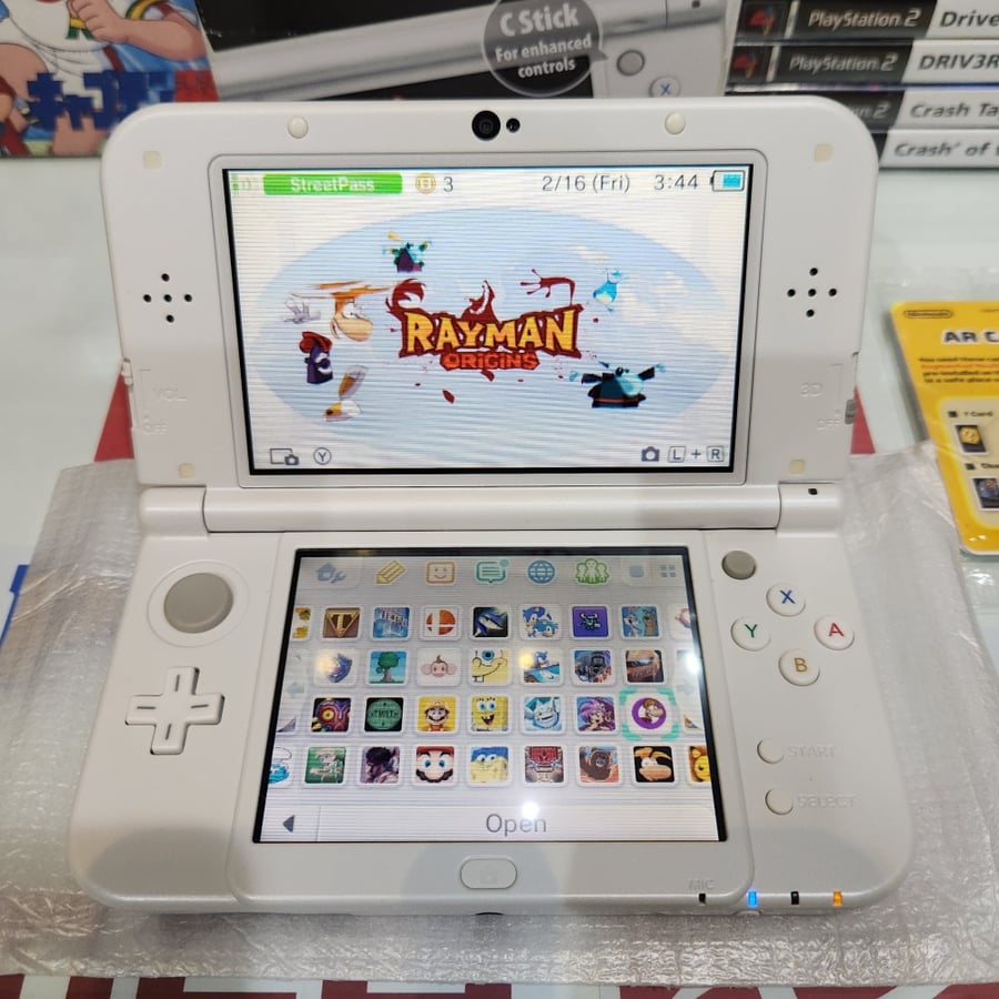 3ds نيو نينتندو ثري دي اس اكس ال مستخدم