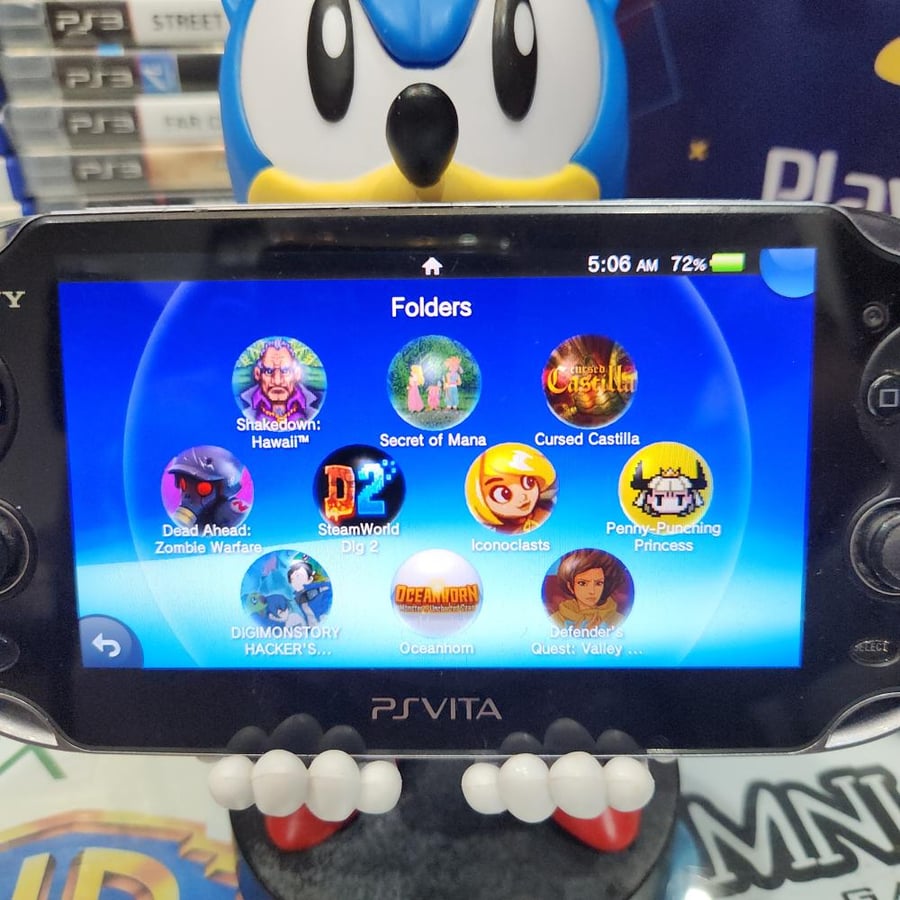 PS VITA جهاز بي اس فيتا مبرمج موديل 1000 (فات)