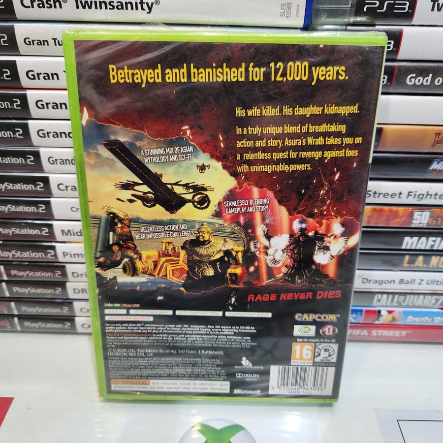 Xbox360 asuras wrath جديد