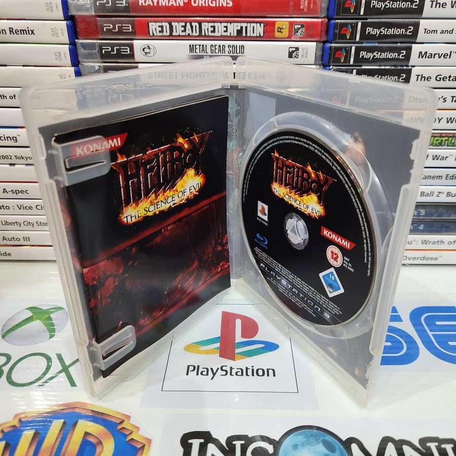 PS3 hellboy the science of evil