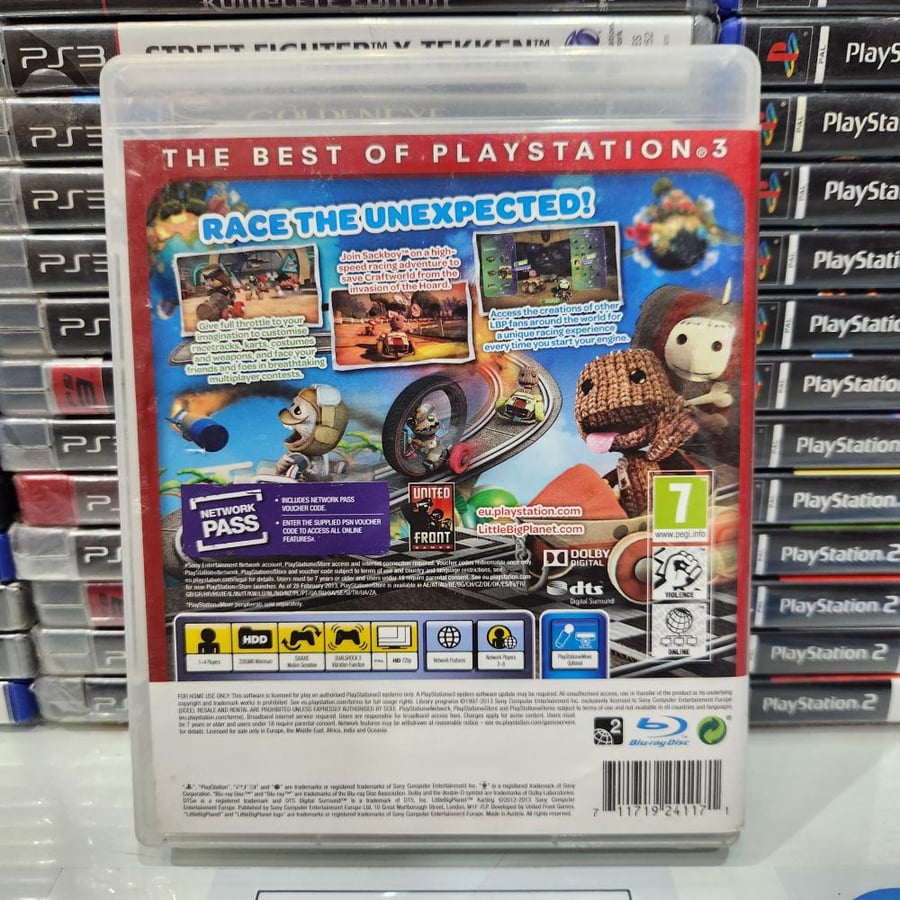 PS3 little big planet karting