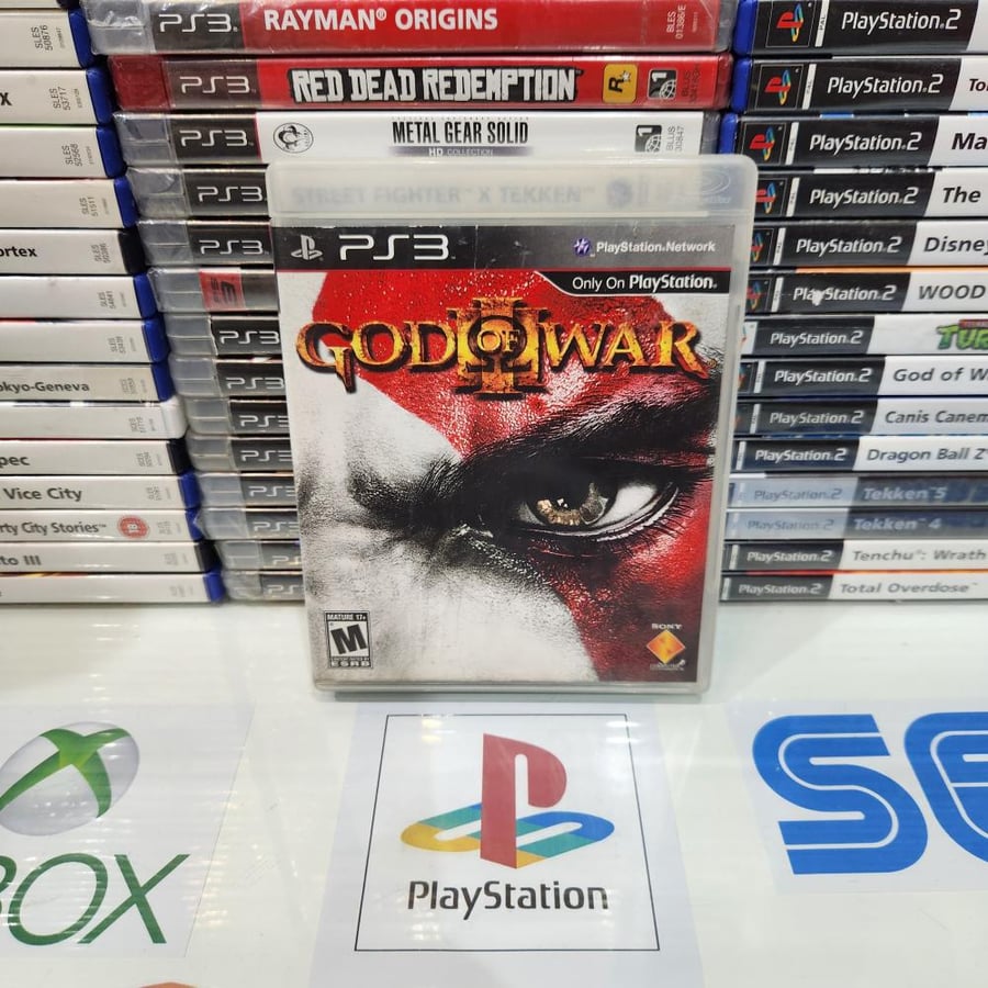 PS3 god of war 3 يوجد اثار ماء