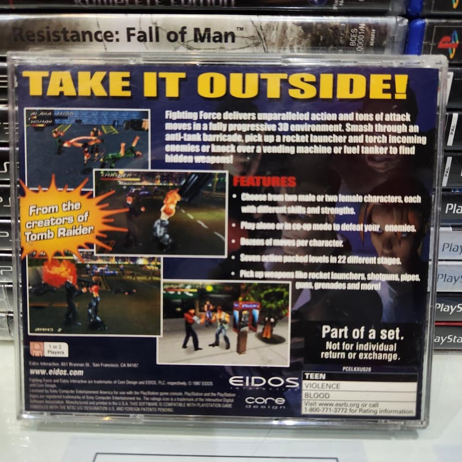 PS1 fighting force