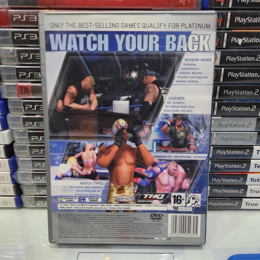 PS2 smack down here comes the pain