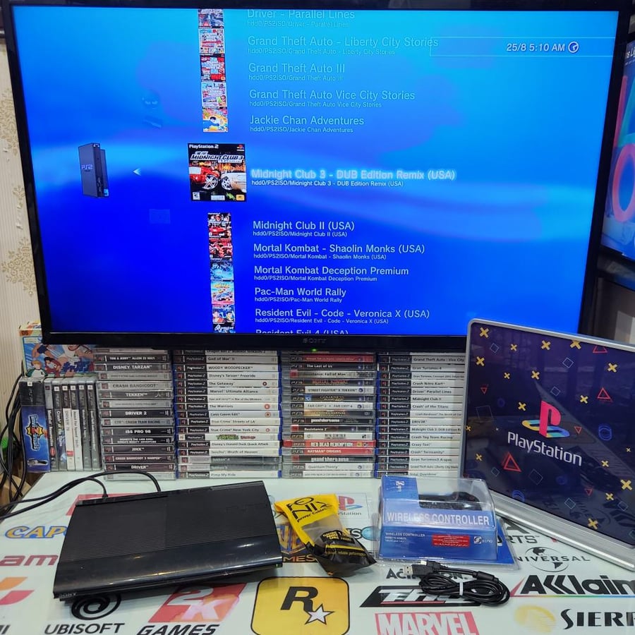 Ps3 جهاز بلاستيشن ثري مبرمج
