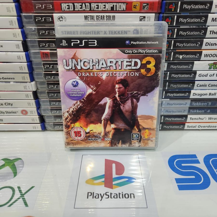PS3 uncharted 3 drake's deception