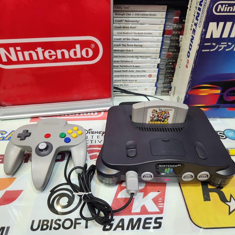 N64  جهاز نينتدو ٦٤ الياباني
