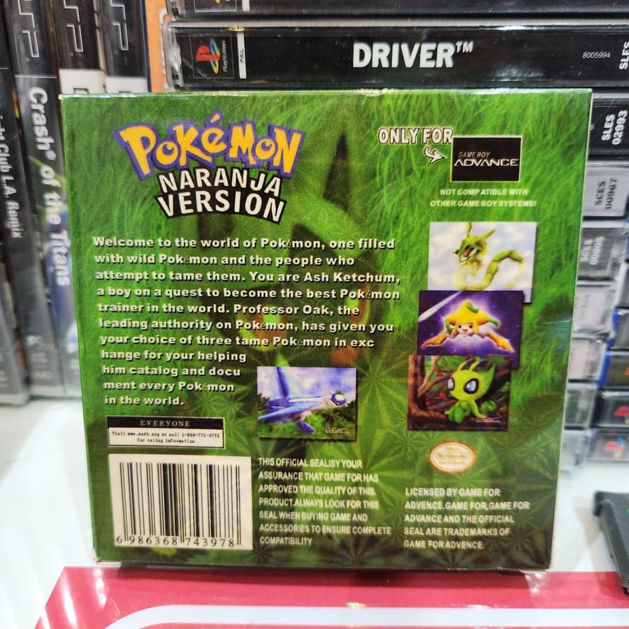 GBA pokemon naranja version تجاري