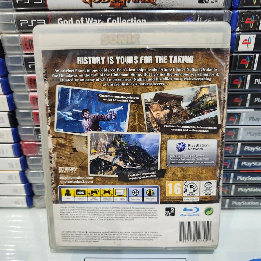 PS3 uncharted 2 among thieves