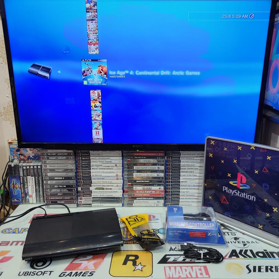 Ps3 جهاز بلاستيشن ثري مبرمج